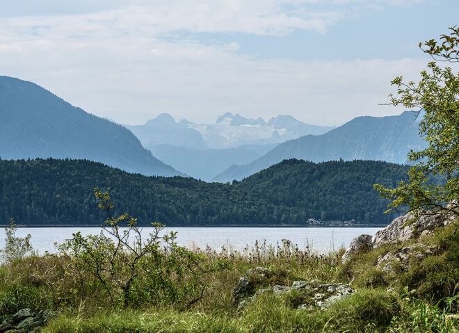 Majestät in leichten Dunst gehüllt
