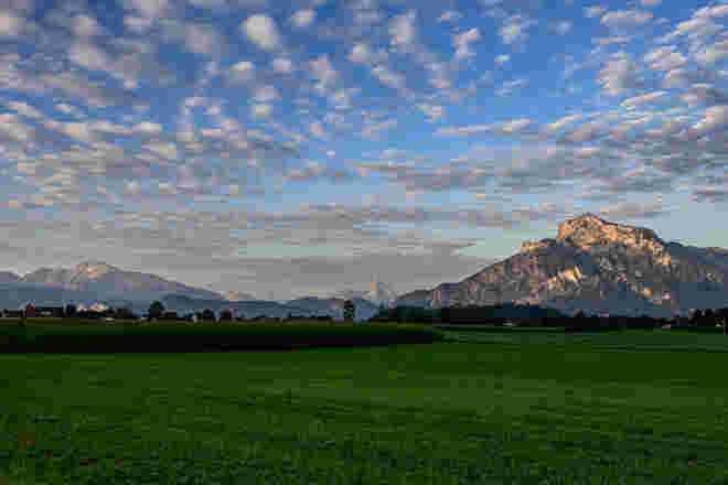 am frühen Morgen