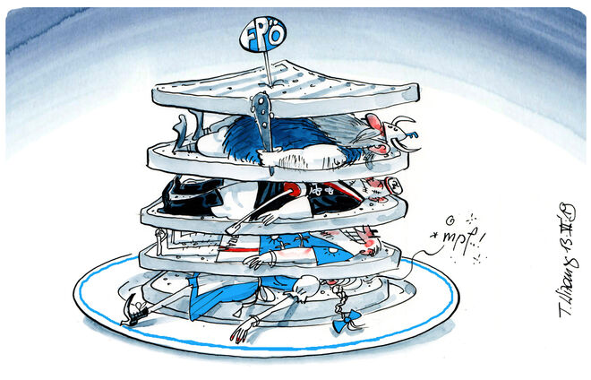 FPÖ-Klubsandwich mit 24% Frauenanteil