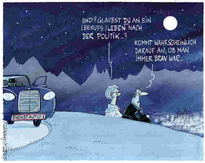Politiker-Aussicht …