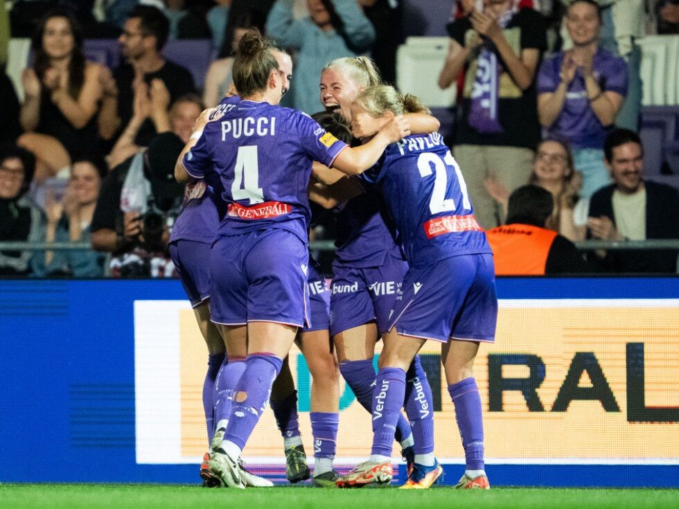 Ženska ekipa Austrie se bo v osmini finala evropskega pokala pomerila z Anderlechtom