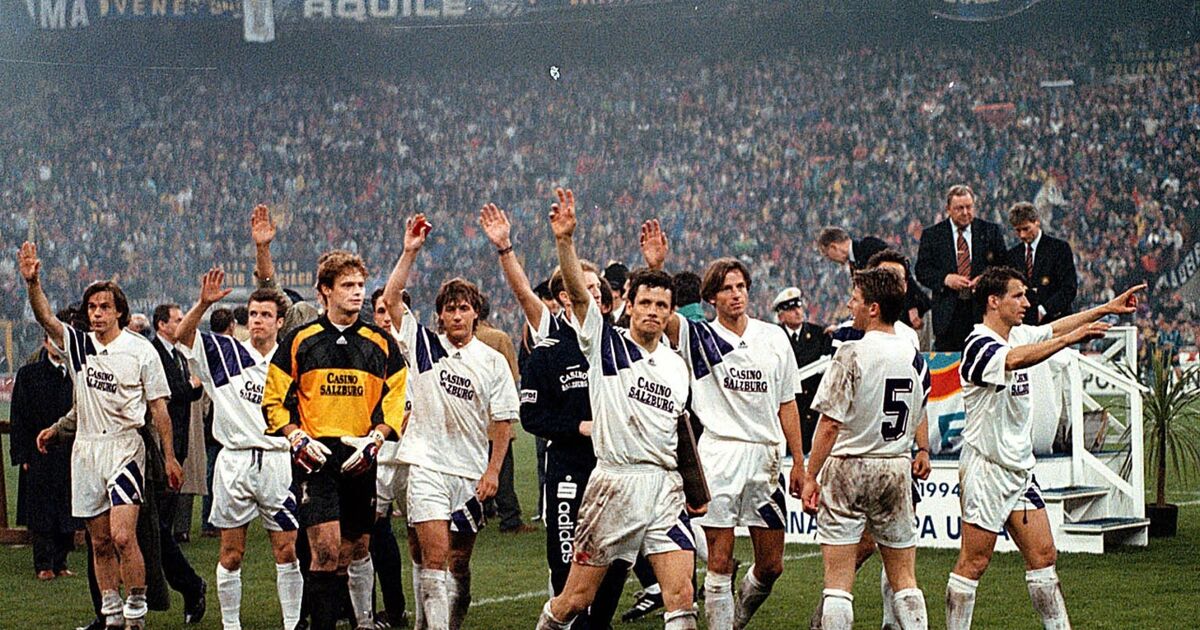 Austria Salzburg 1994 Der Traum endete, der Stolz bleibt SN.at