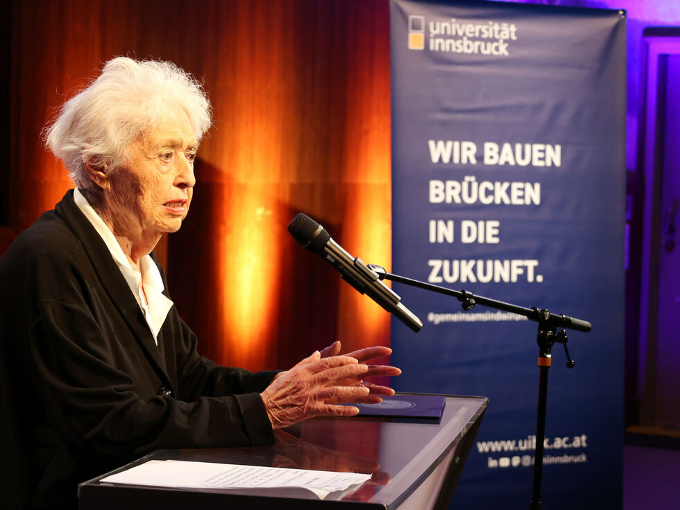 Barbara Coudenhove-Kalergi prejela častni doktorat Univerze v Innsbrucku