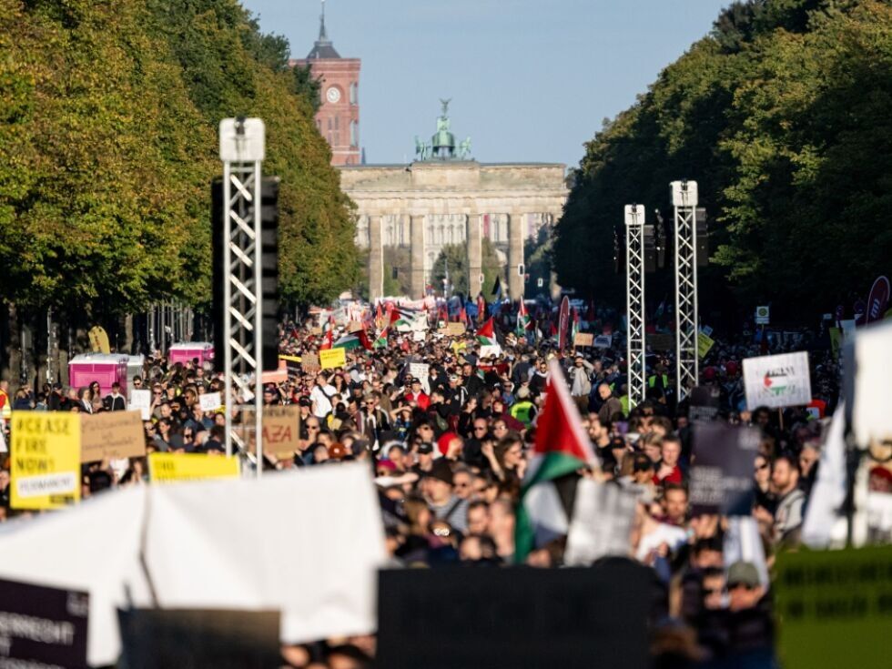 Berlin: 100.000 Demonstranten gegen Israels Vorgehen in Gaza