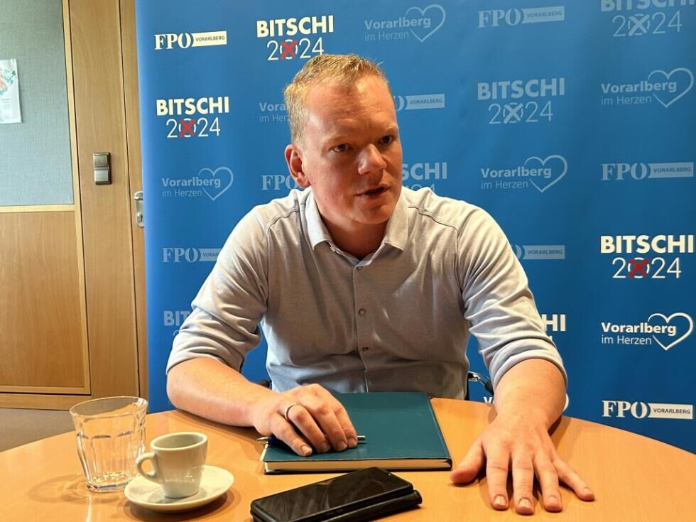 Christofa Bitschi ponovno izvolili za vodjo FPÖ Vorarlberg s 100-odstotno podporo