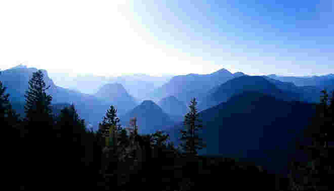 Blaue Berge