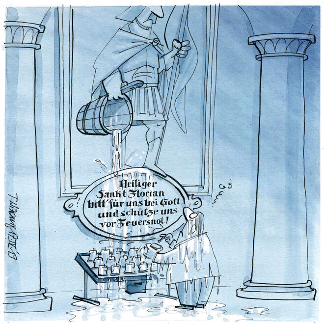 Brandschutz, katholisch ...