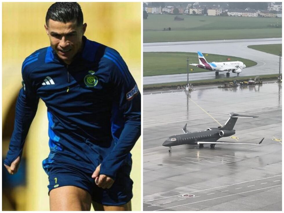 Cristiano Ronaldo ist in Salzburg: Webcam zeigt geheime Landung