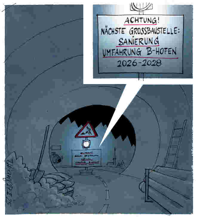 Das Licht am Ende der Tunnelbaustelle …