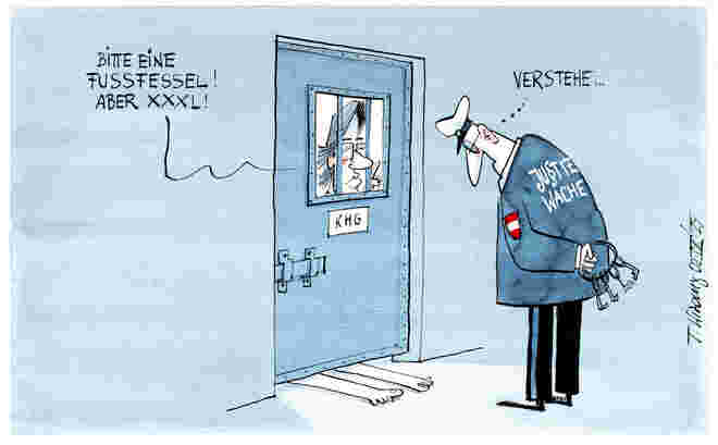 Auf großem Fuß