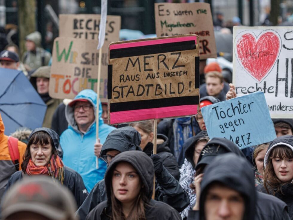 Demos gegen Merz-Äußerung zu Migration in deutschen Städten