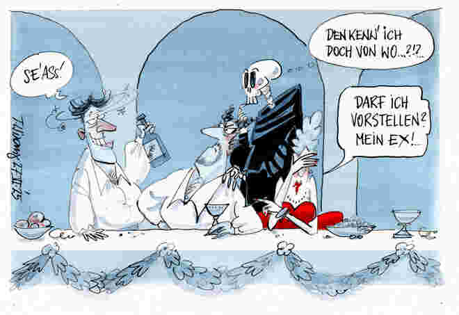 Der Eröffnungsparty-Crasher...