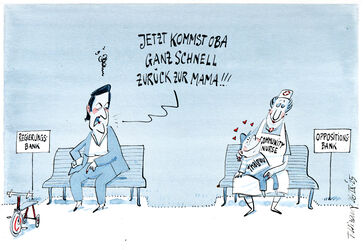 Der kleine Ausreißer …