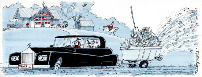 Der Millionär als Bauer