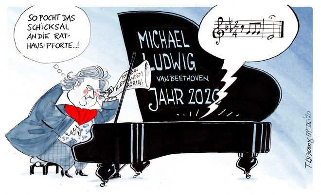 Der Wahlkampfauftakt . .  .