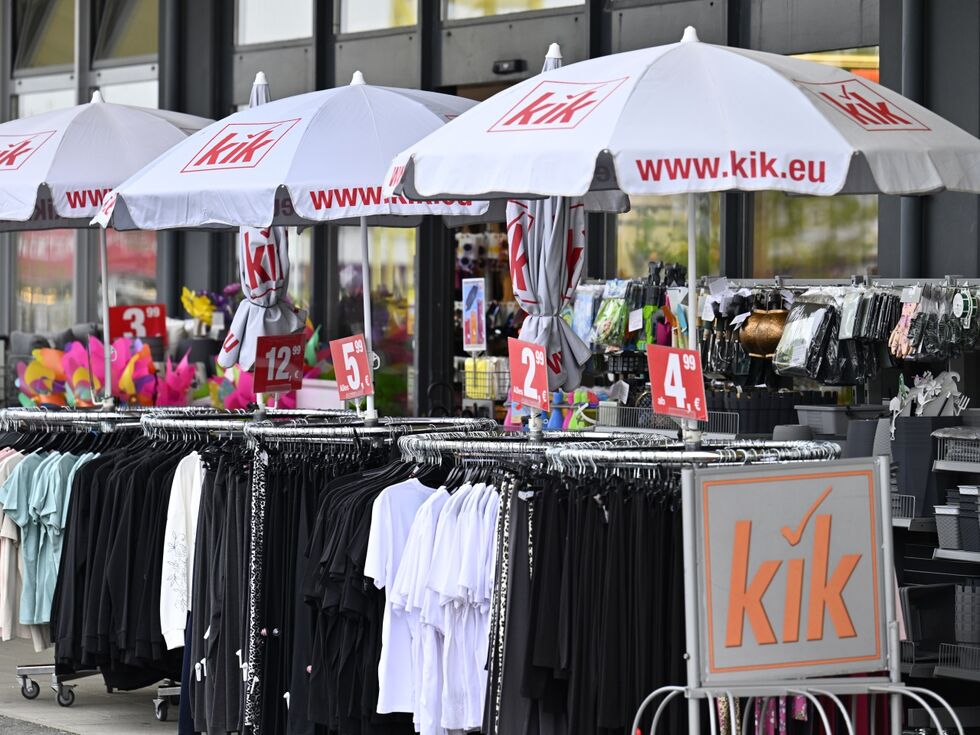 Deutscher Textildiskonter KiK plant Schließung von unrentablen Filialen
