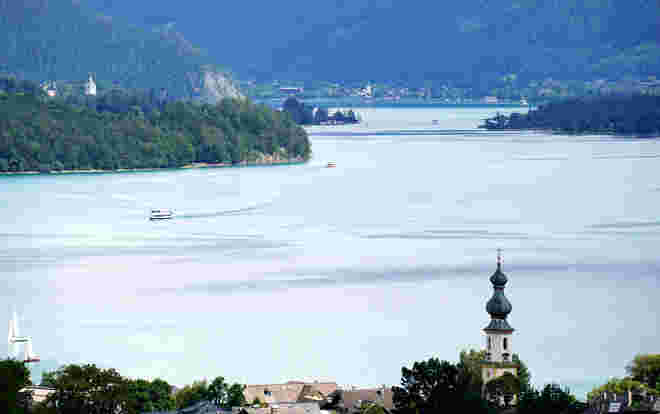 die Türme am Wolfgangsee