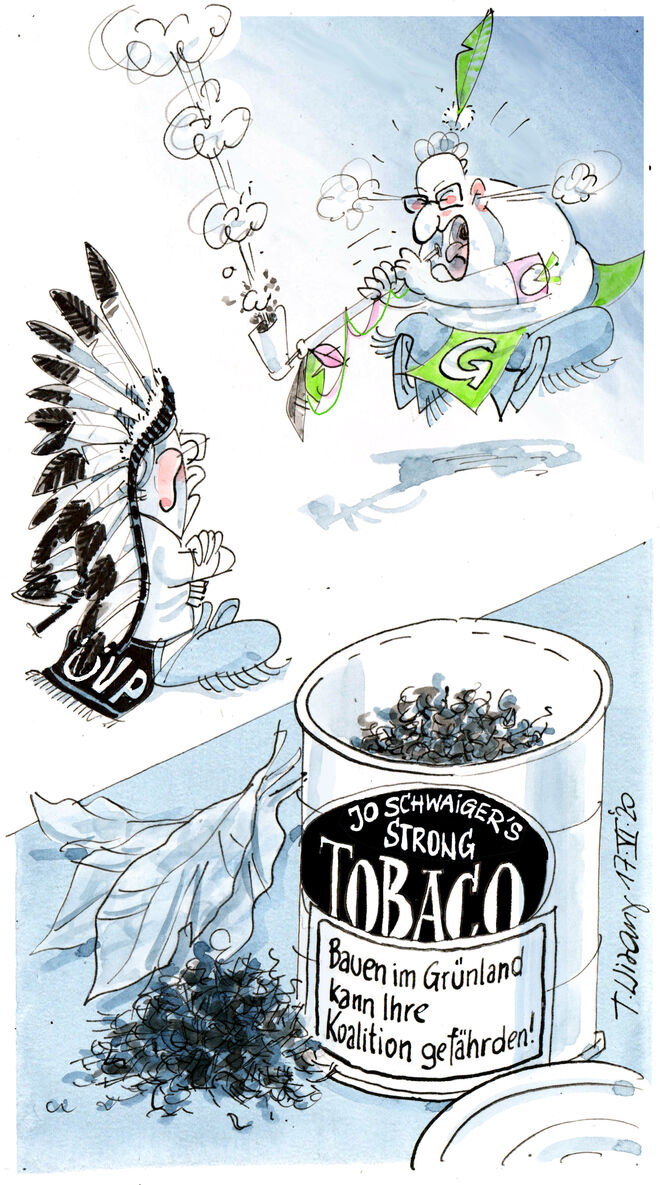 Die Koalitionsfriedenspfeife