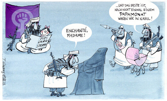 Die neuen Taliban . .  .