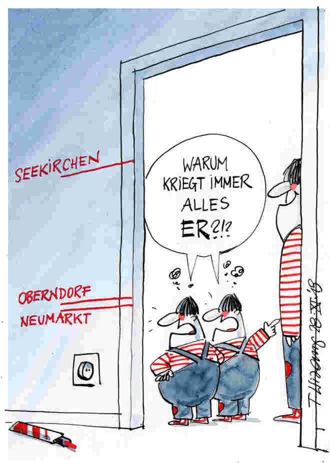 Die ungleichen Drillinge. . . 