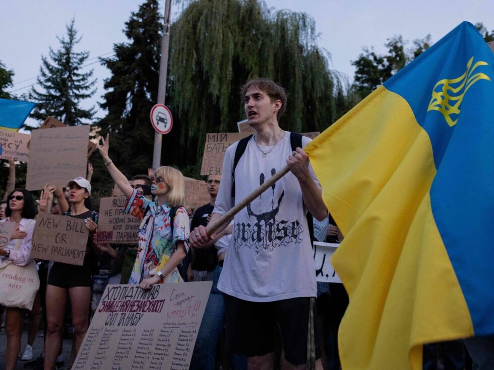 Die Demokratie in der Ukraine lebt