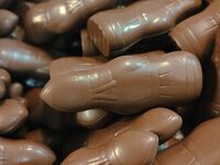 Die Schokohasen stehen schon in den Startlöchern