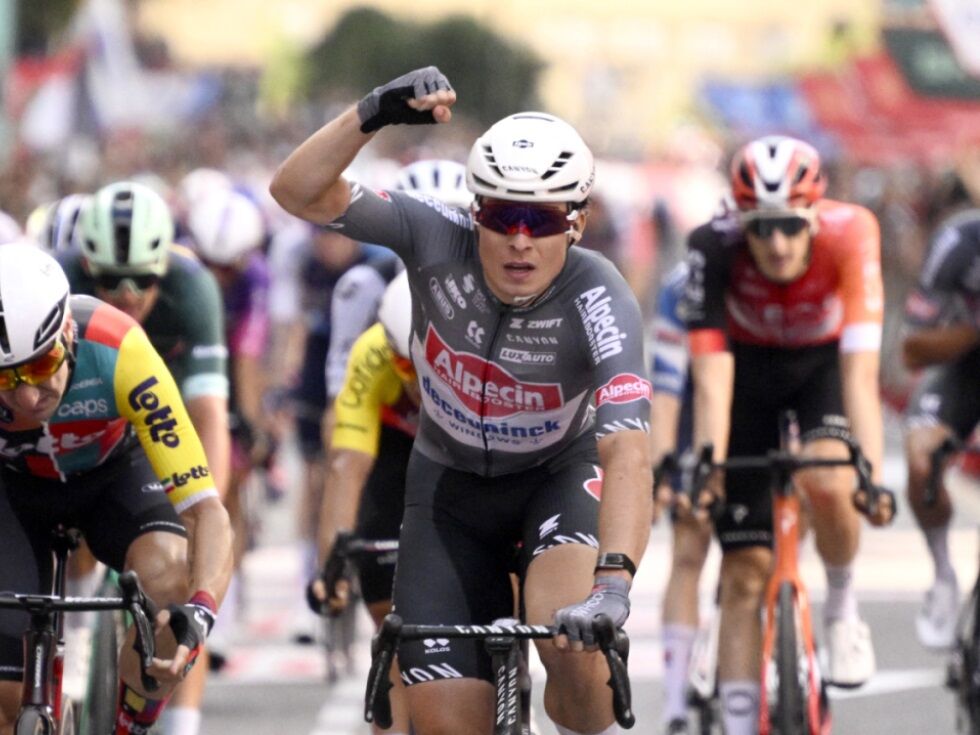 Drittletzte Vuelta-Etappe im Sprint an Philipsen