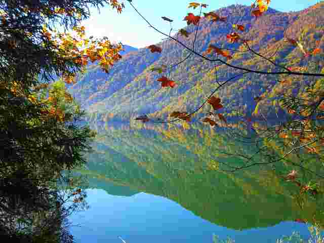 Erwin Müller schickte uns dieses Foto vom Hintersee. 