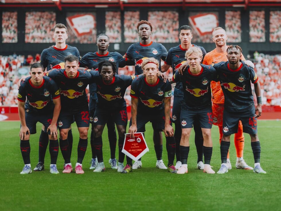 Ein Statement zum Saisonstart: Red Bull Salzburg gewinnt nach vier Toren in 33 Minuten