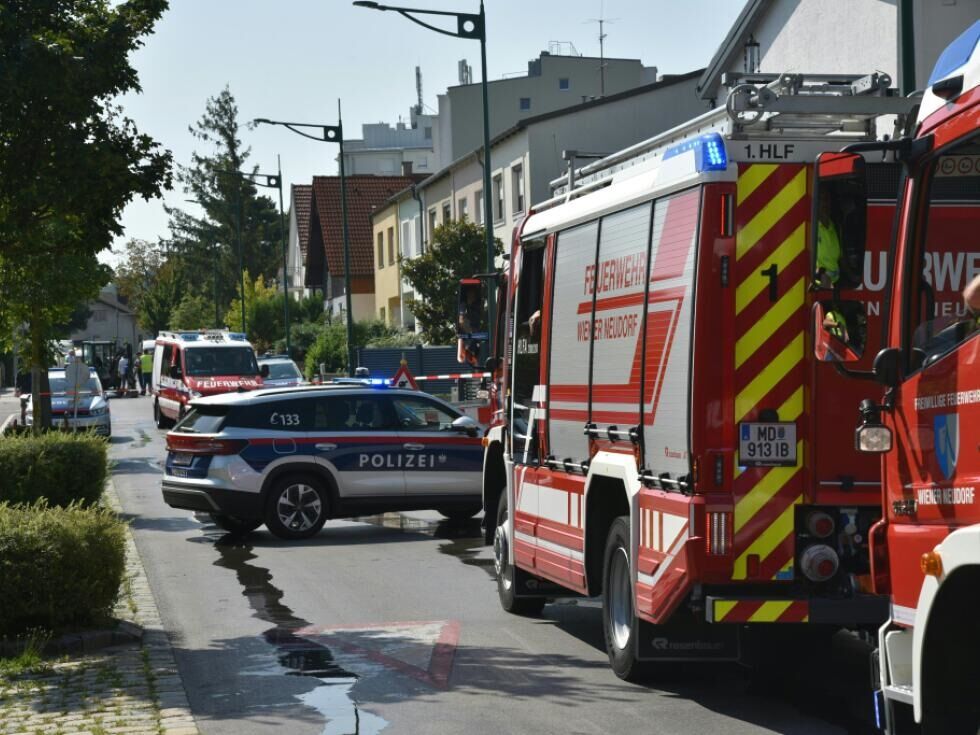 Ein Toter und ein Schwerverletzter nach Gasunfall in Mödling