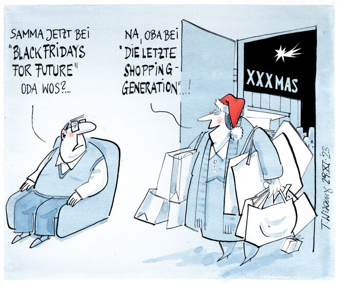 Einkaufen, als gäb’s kein Morgen