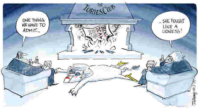 Englische Clubatmosphäre ...