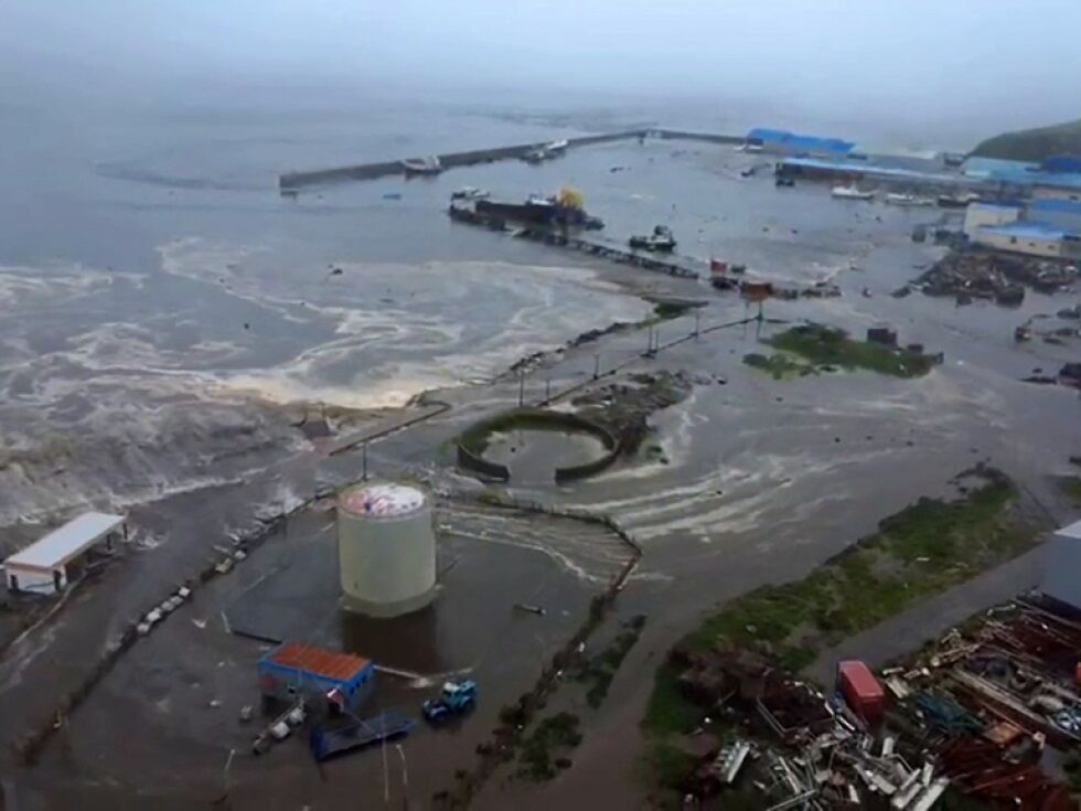 Erdbeben löste hohe Tsunami-Wellen in Russland und Japan aus