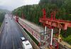 Erster Hebevorgang von Kärntner Autobahnbrücke erfolgreich