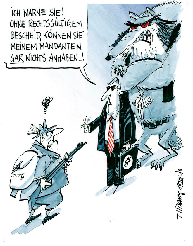 Es gilt die Unschuldsvermutung ...