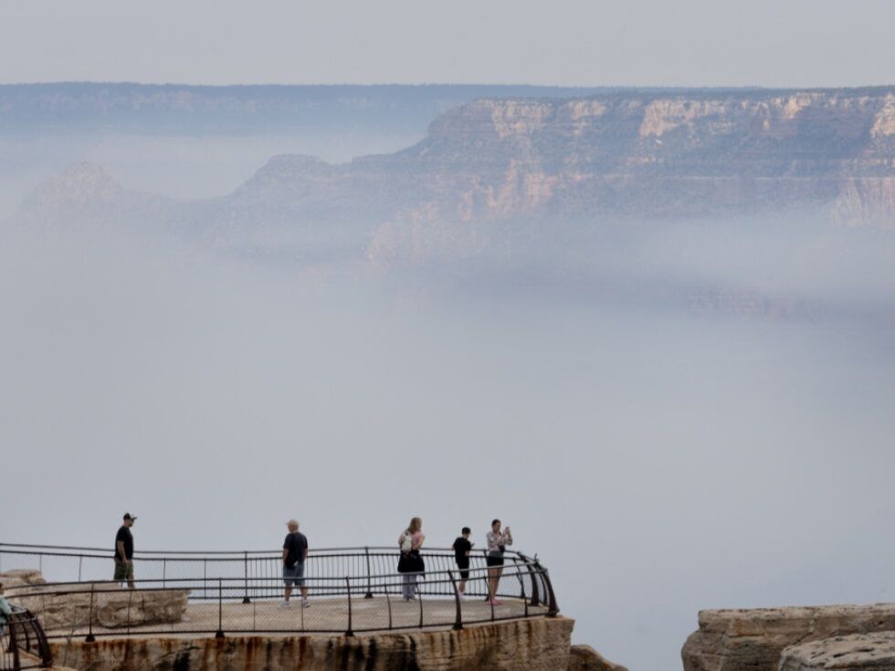Feuer im Grand-Canyon-Nationalpark wieder aufgeflammt