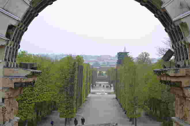 Der geordnete Schlosspark