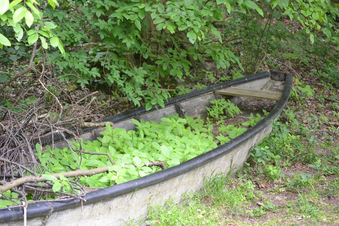 Das Kanu hat ausgedient