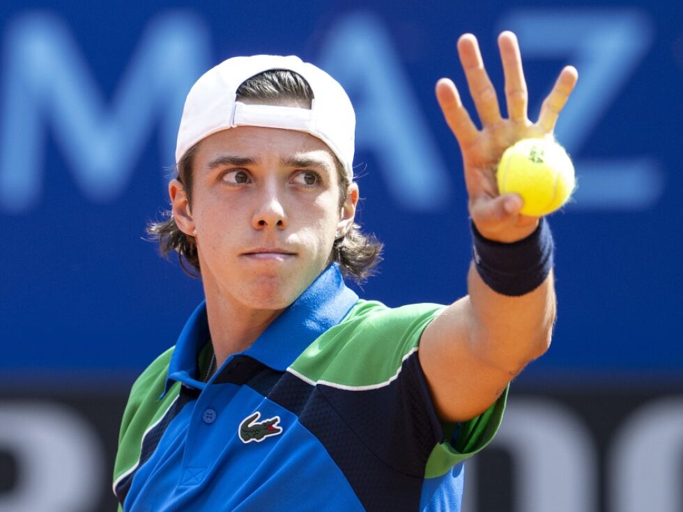 Französisches Halbfinale Rinderknech-Cazaux in Kitzbühel