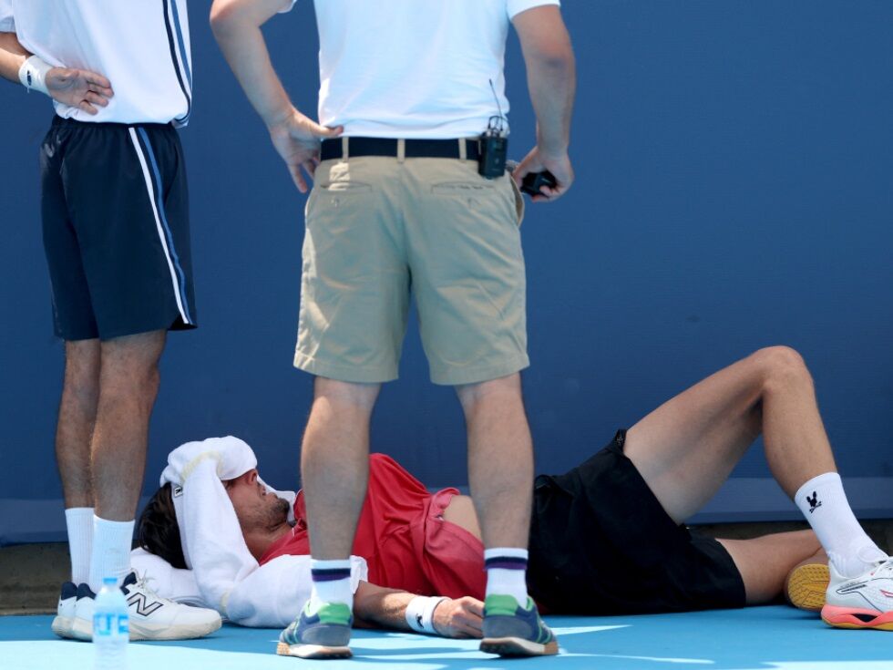 Franzose Rinderknech kollabiert in Cincinnati