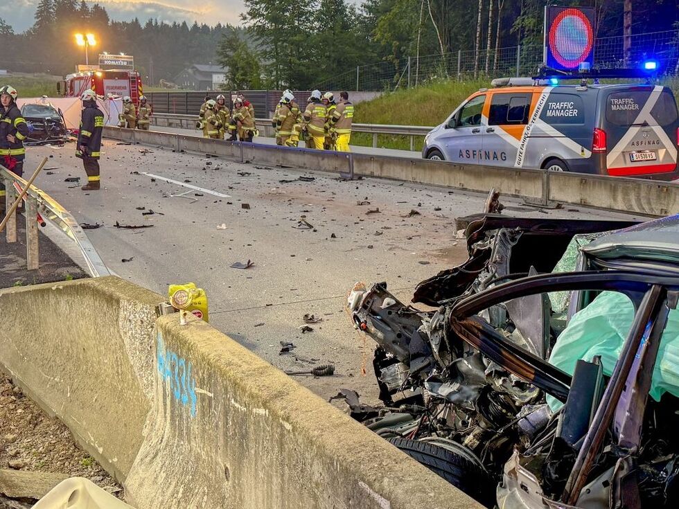 Geisterfahrerunfall bei Mondsee: Die Staatsanwaltschaft ermittelt