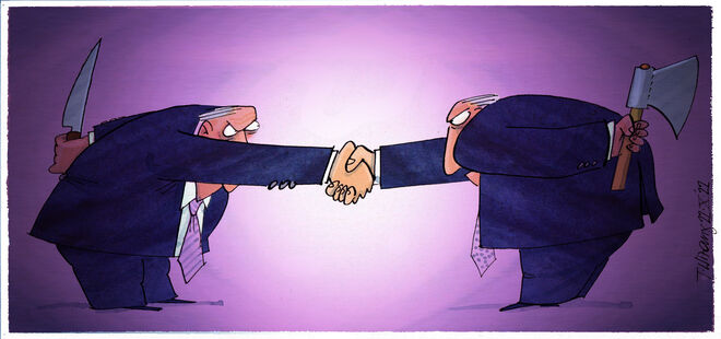 Gentlemen’s Agreement . . .