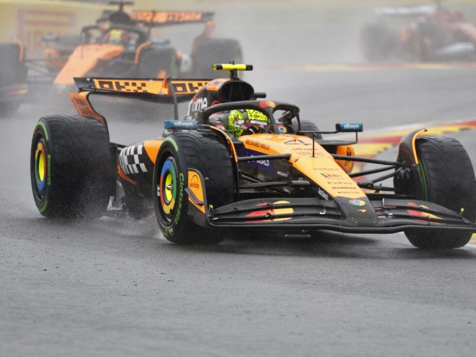 Grand Prix von Belgien startete nach 80-minütiger Verspätung