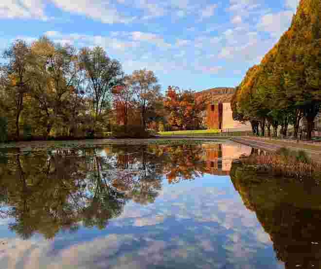 . . . herbstlicher NAWI - Weiher . . . 