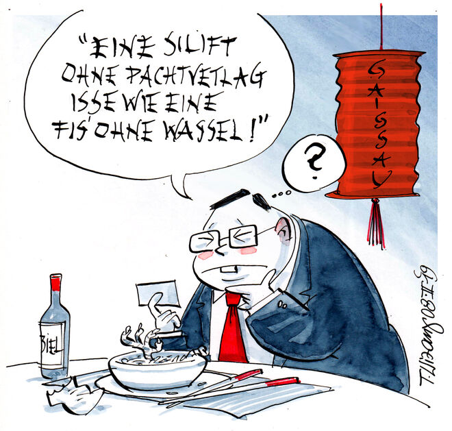 Herrn Wangs Unglückskeks...