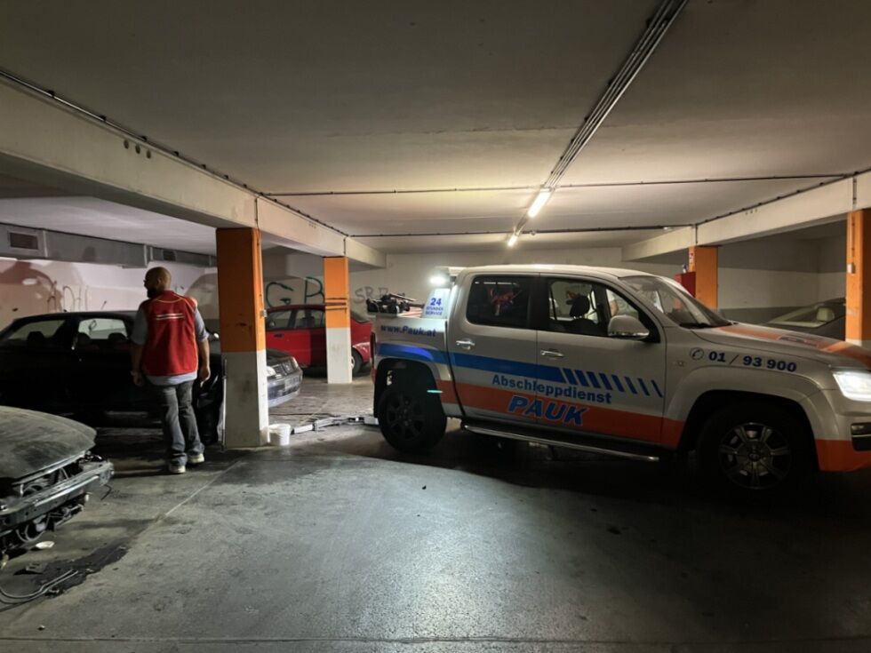 Illegale Autowerkstatt in Wiener Gemeindebau geschlossen