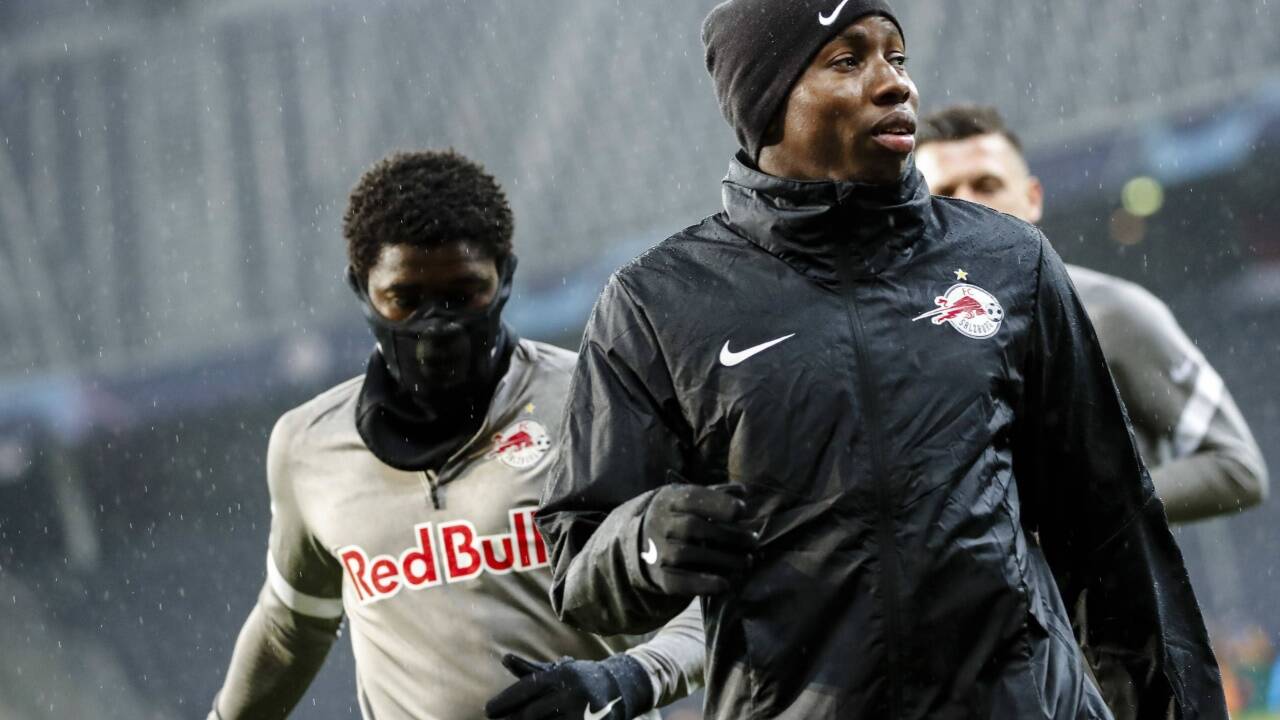 Die Dopingsperre für Koita und Camara (r.) beinhaltet nicht nur ein Spiel-, sondern auch ein Trainingsverbot mit Red Bull Salzburg. 