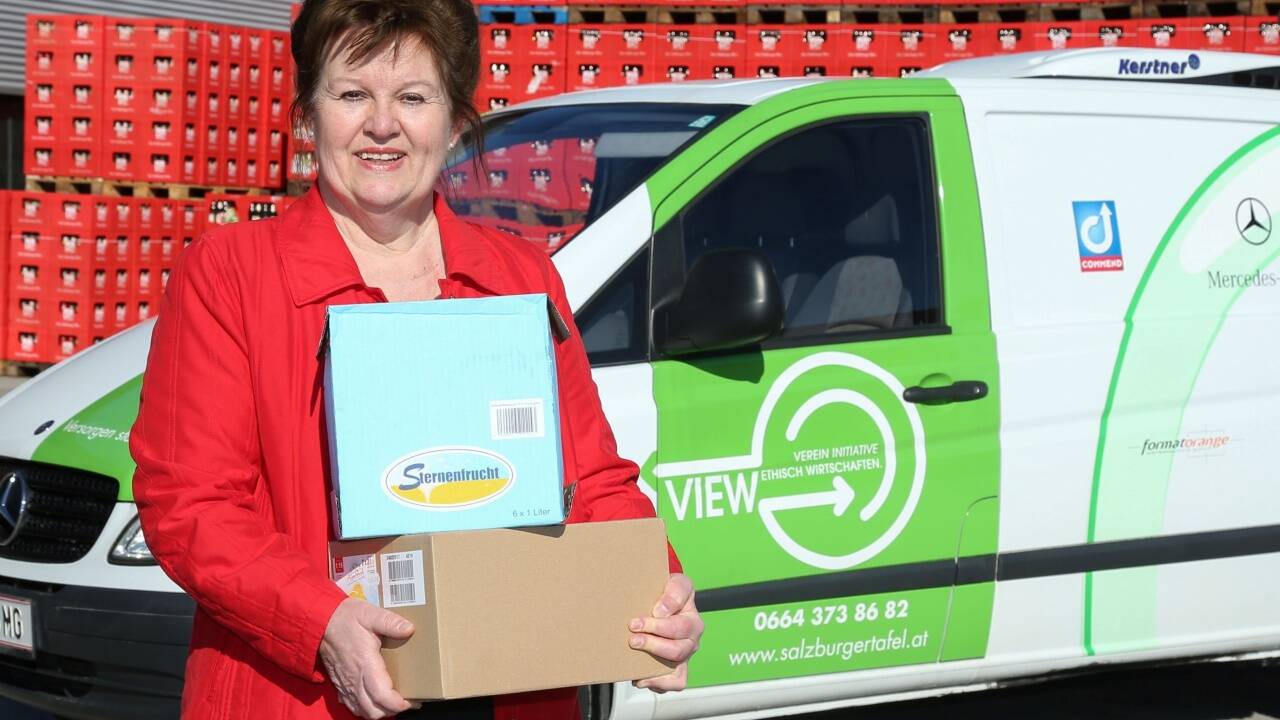 Doris Kiefel verteilte im Vorjahr mehr als 77 Tonnen übrig gebliebener Lebensmittel.  Doris Kiefel verteilte im Vorjahr mehr als 77 Tonnen übrig gebliebener Lebensmittel.