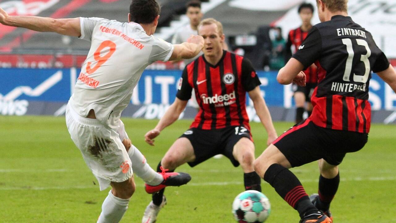 Hinteregger hatte Lewandowski meist gut im Griff 