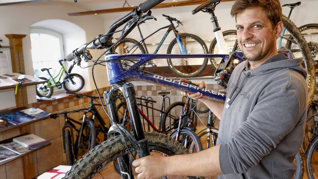 Lukas Plamberger hat in Wals die Firma Salzbike gegründet. Einer seiner Schwerpunkte sind Radreisen. 